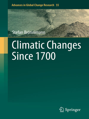 cover image of Climatic Changes Since 1700